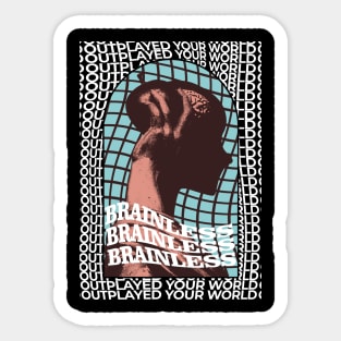 Brainless Sticker